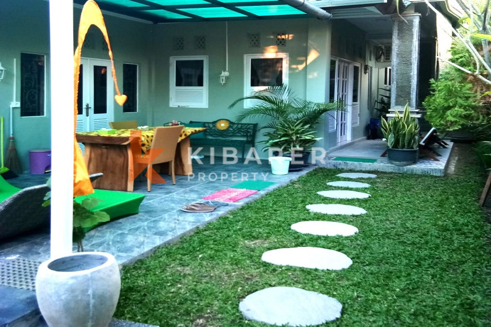 Homey Unfurnished Two-Bedroom Enclosed Living Villa in the Edge of Canggu