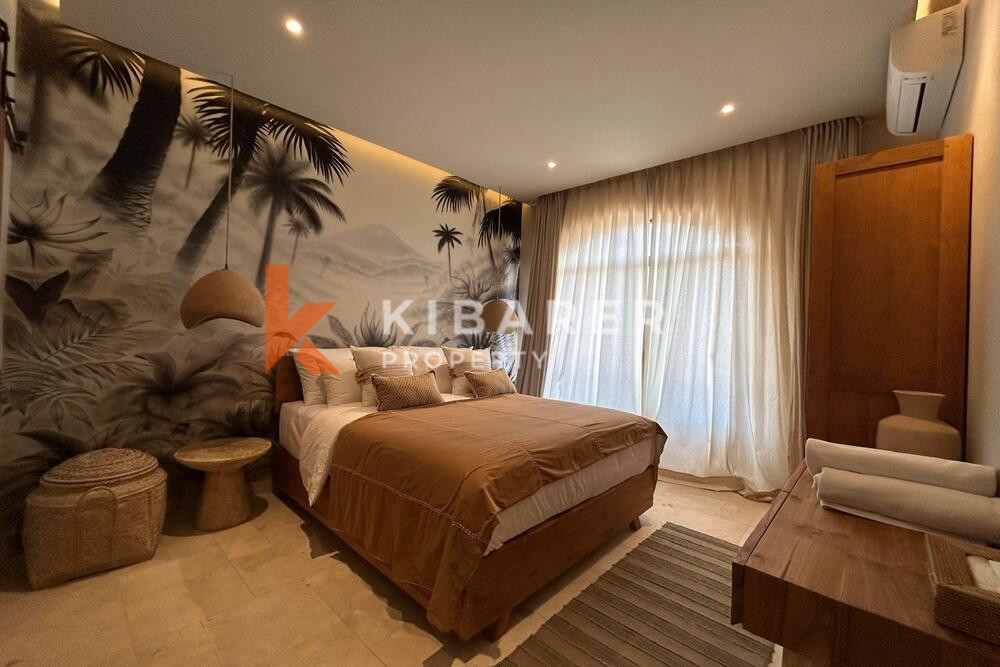 Stylish Minimalist Three Bedroom Enclosed Living Mediterranean Villa in Kerobokan