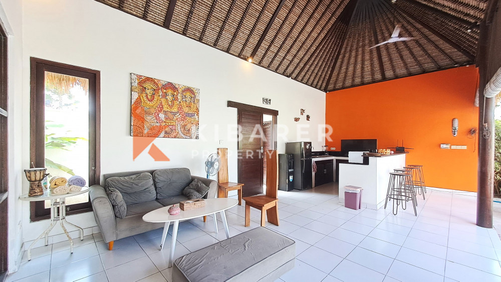 Homey Two-Bedroom Fully Furnished with Spacious Garden Open Living Villa Located in Ungasan