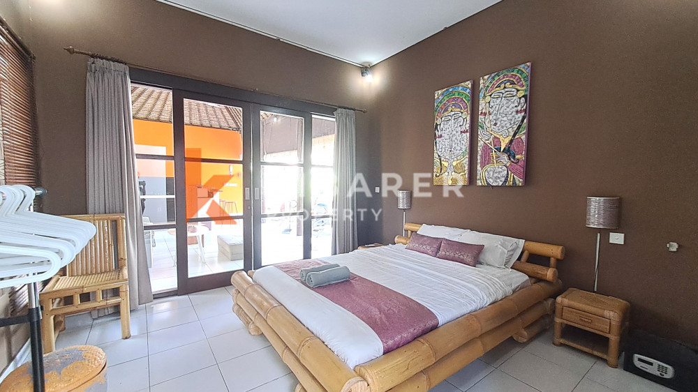 Homey Two-Bedroom Fully Furnished with Spacious Garden Open Living Villa Located in Ungasan