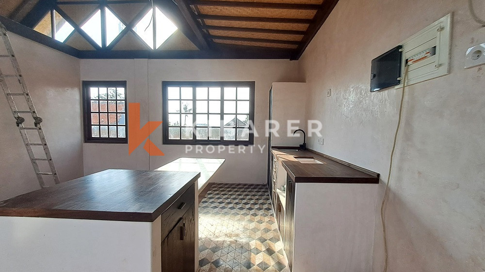 Charming Fully Equipped One-Bedroom Apartment Enclosed Living Room Located in Pererenan Area