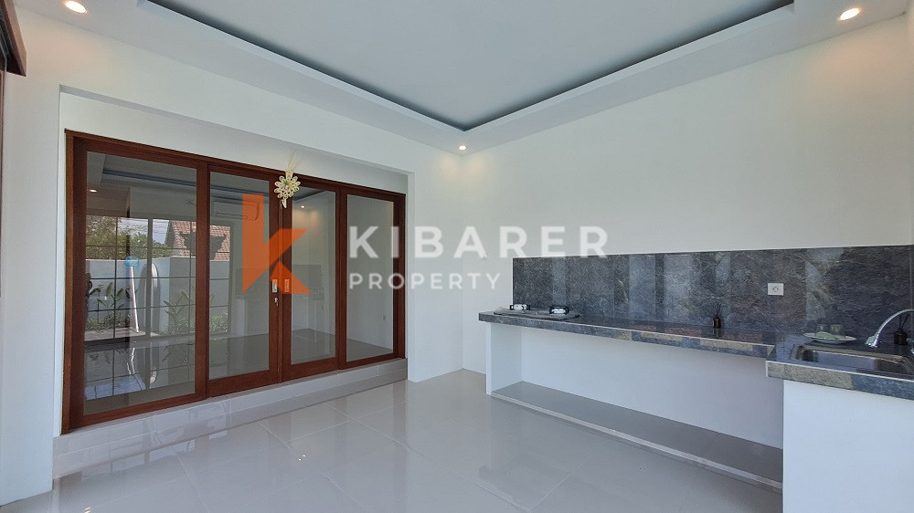 Charming Two-Bedroom Semi-Open Living Villa Located in between Kerobokan and Canggu Area (Minimum 3 Years Rent)