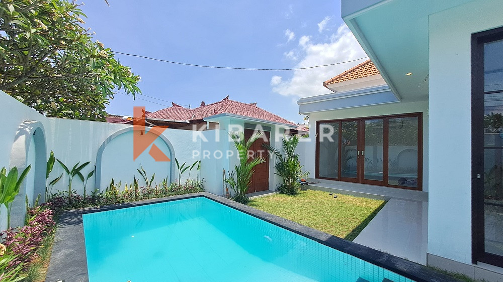 Charming Two-Bedroom Semi-Open Living Villa Located in between Kerobokan and Canggu Area (Minimum 3 Years Rent)