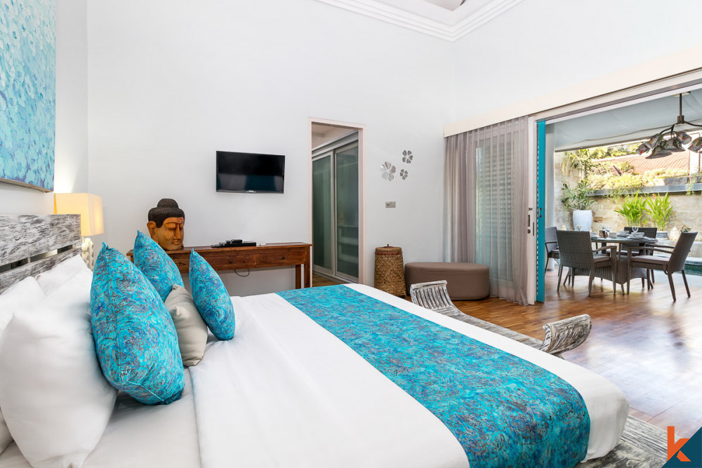 Superbe propriété de deux chambres à louer à Sanur, à distance de marche de la plage