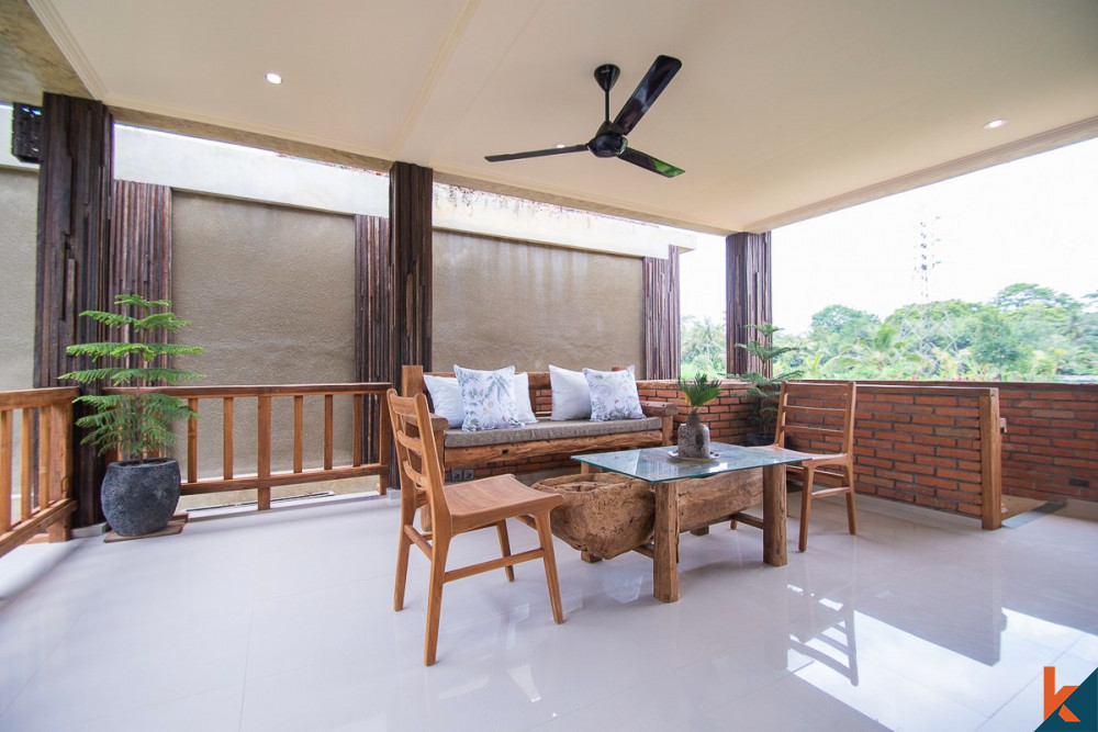 New jungle view leasehold two bedroom villa in Payangan