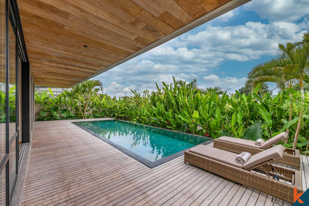 Villa design de haute qualité à louer à Canggu