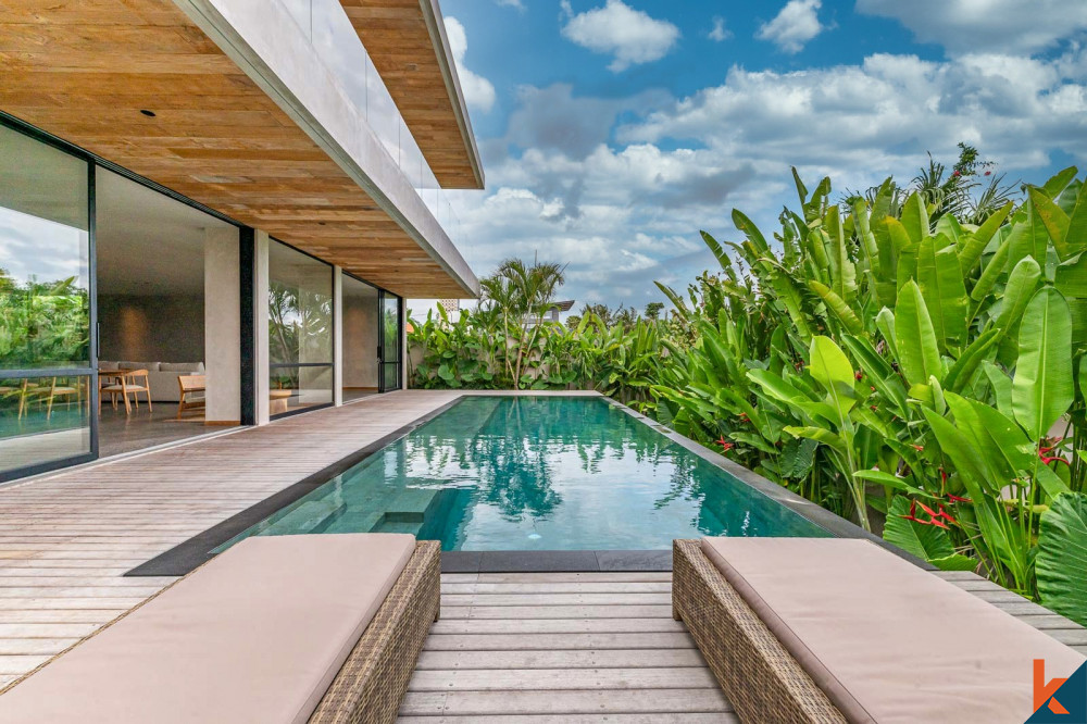 Villa design de haute qualité à louer à Canggu