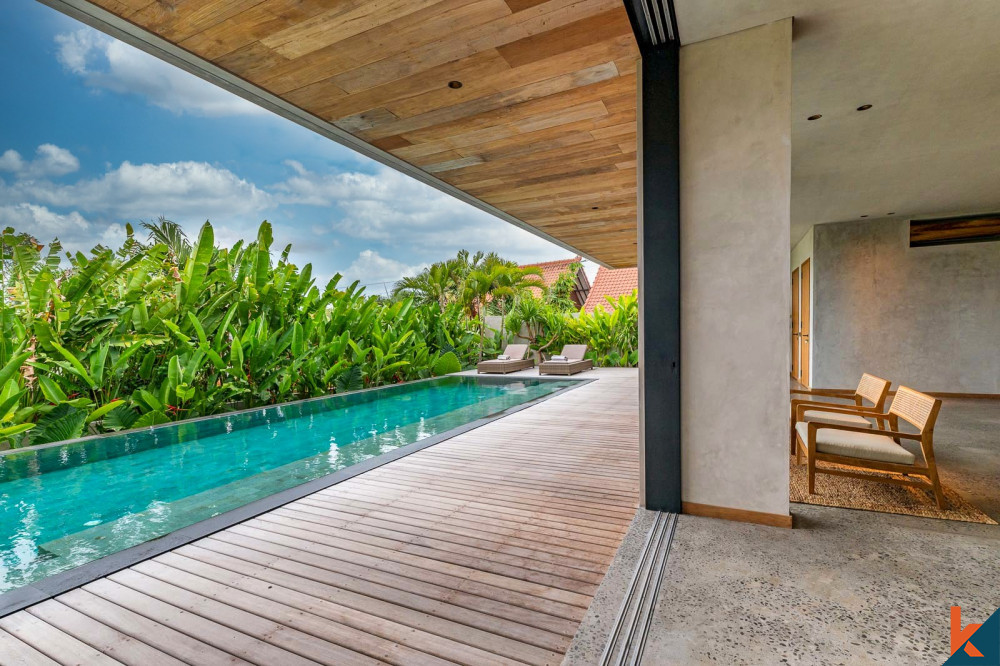 Villa design de haute qualité à louer à Canggu