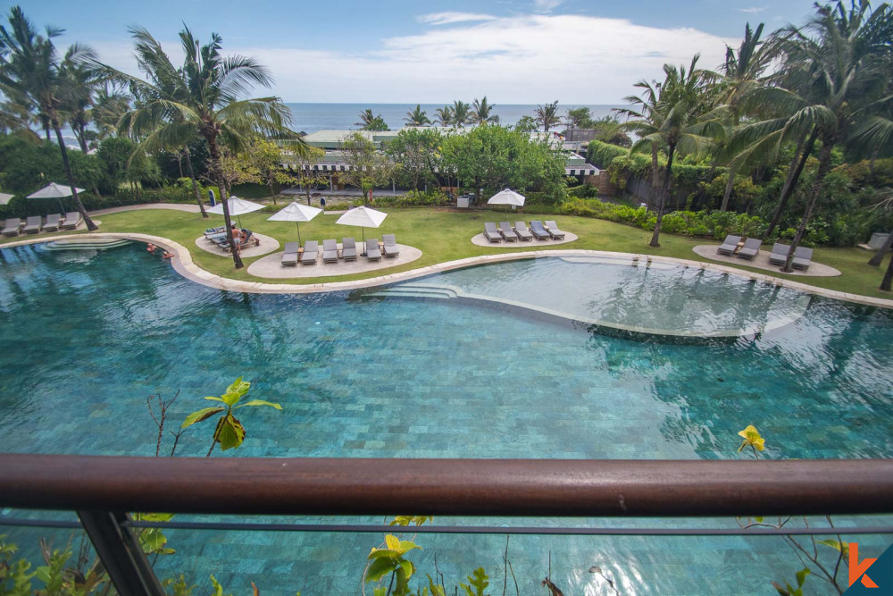 Luxury two bedroom beachfront apartment in Batu Bolong