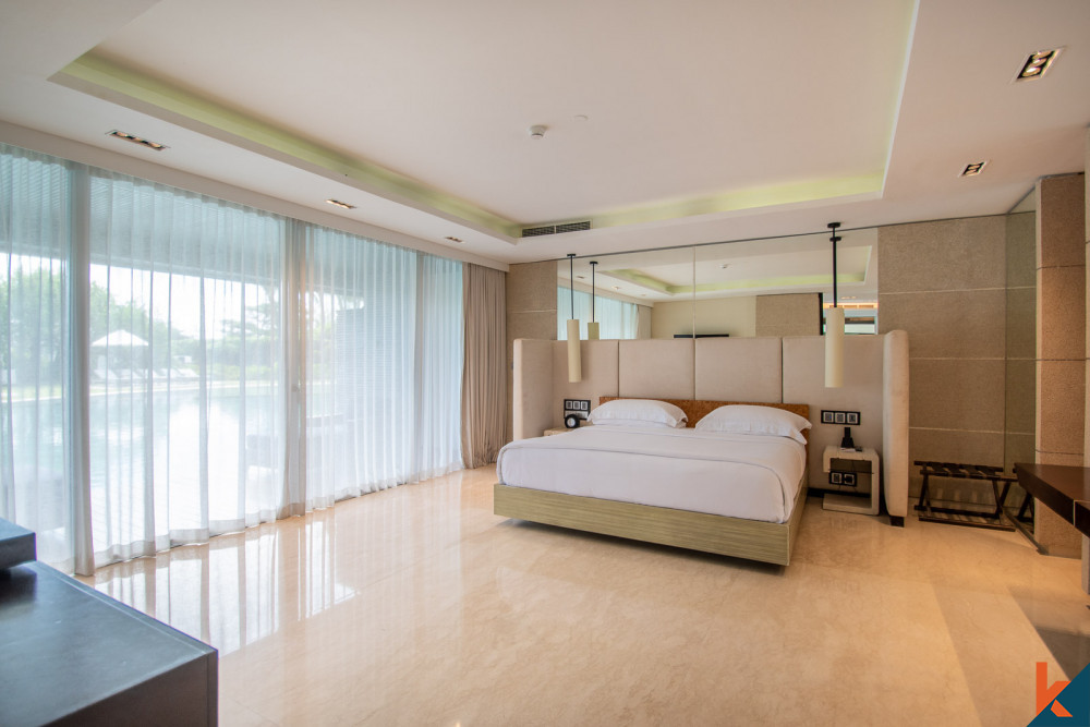 High end quality two bedroom beachfront apartment in Batu Bolong