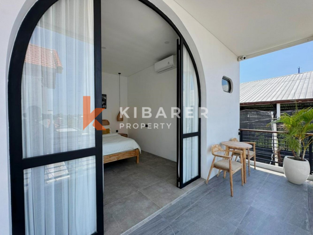 Elegant Three Bedroom Villa with Rooftop and Breathtaking Rice Field Views in Kerobokan (Minimum 5 Years)