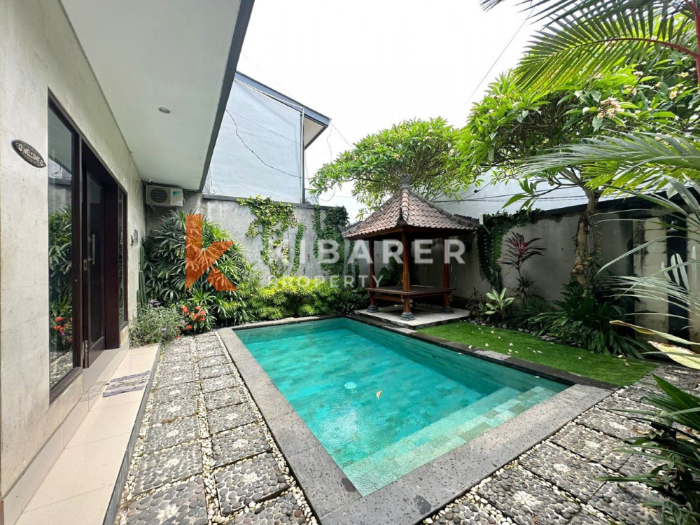 Private Two Bedroom Villa with Pool, Gazebo and Enclosed Living Space in Berawa