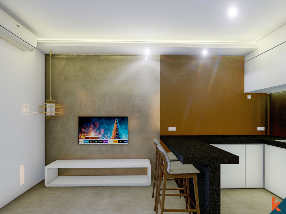 Upcoming eco-friendly and modern studio apartments for lease in Seminyak