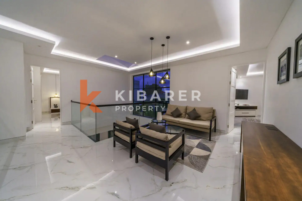 Brand-New Luxury Three-Bedroom Villa in Prime Kerobokan Location