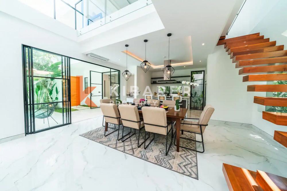 Brand-New Luxury Three-Bedroom Villa in Prime Kerobokan Location