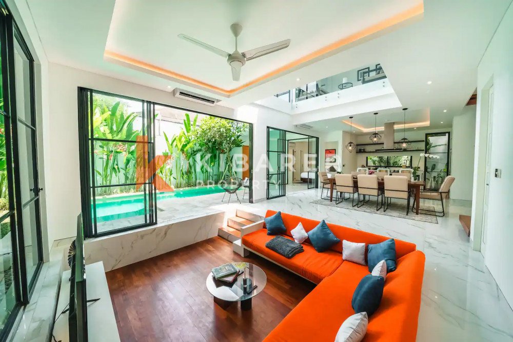 Brand-New Luxury Three-Bedroom Villa in Prime Kerobokan Location