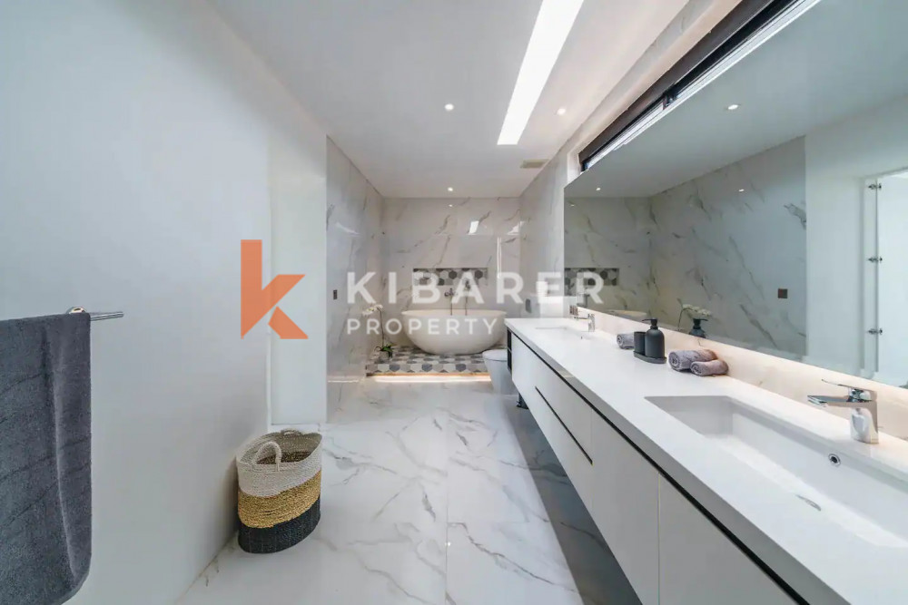 Brand-New Luxury Three-Bedroom Villa in Prime Kerobokan Location