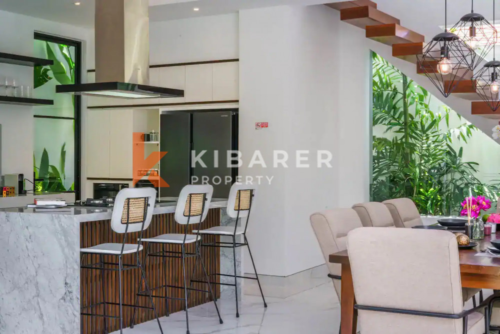 Brand-New Luxury Three-Bedroom Villa in Prime Kerobokan Location