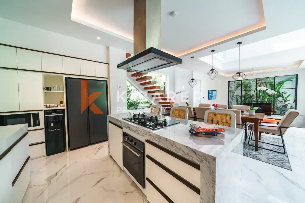 Brand-New Luxury Three-Bedroom Villa in Prime Kerobokan Location