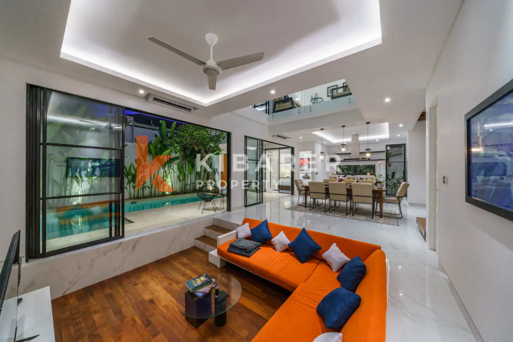 Brand-New Luxury Three-Bedroom Villa in Prime Kerobokan Location