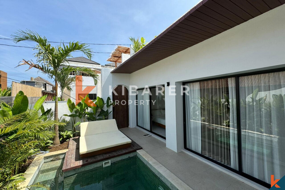 Idyllic Two-Bedroom Tropical Villa with Enclosed Living in Cemagi