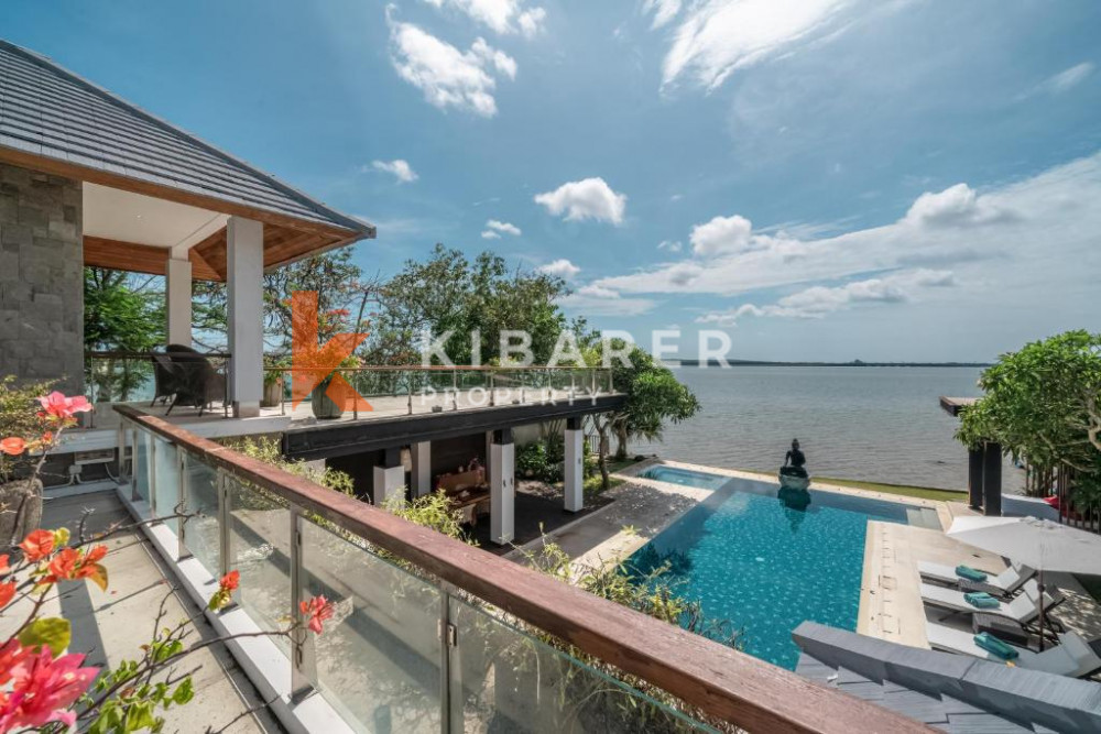 Ocean Front Luxury Four-bedroom Villa in Nusa Dua (available on April 2025)