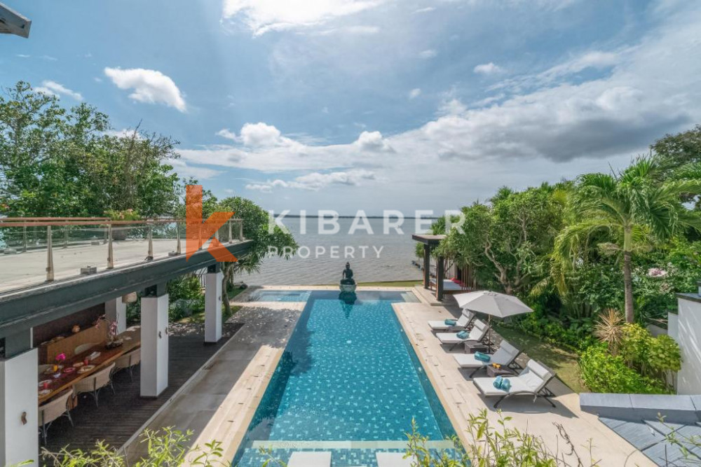 Ocean Front Luxury Four-bedroom Villa in Nusa Dua (available on April 2025)