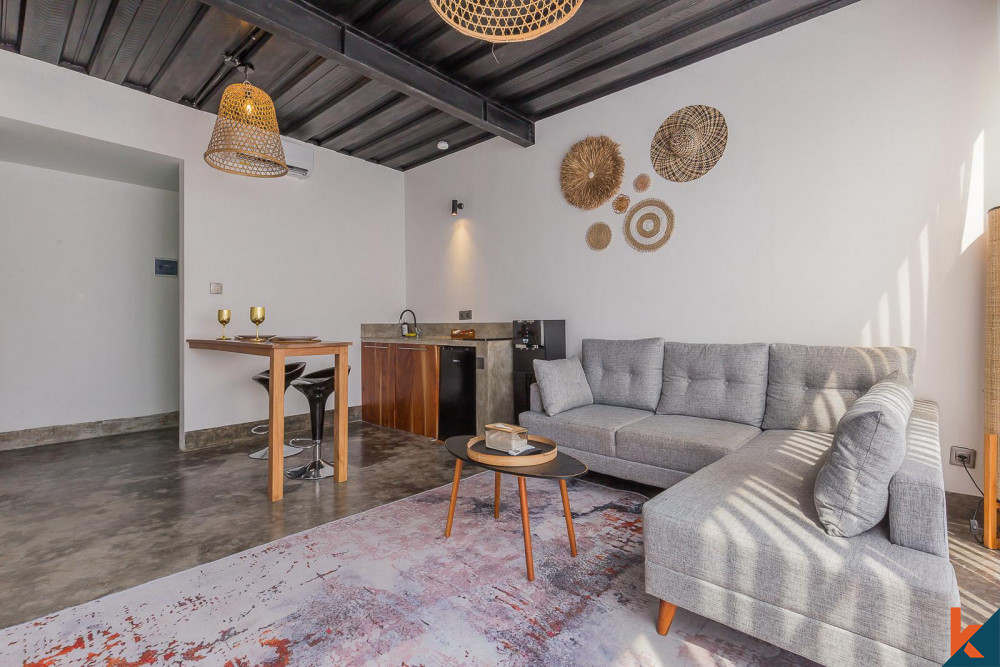 Appartement neuf de type studio avec une chambre à louer à Padonan