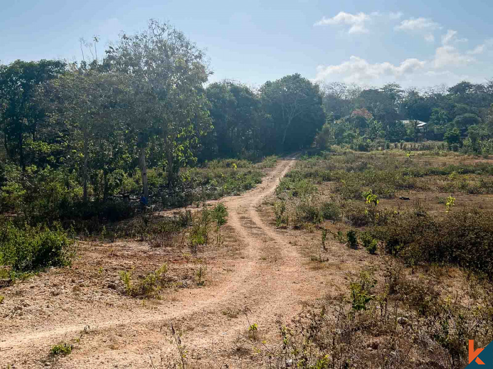 Superbe terrain en pleine propriété de 97 ares à proximité de la plage à Ungasan