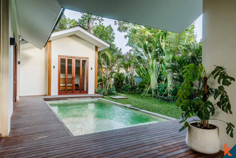 Charming three bedroom brand new villa for lease in Sanur