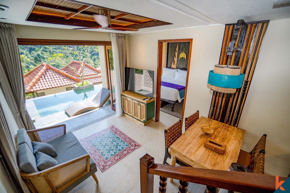 Guarantee investment two bedroom leasehold villa in Ubud