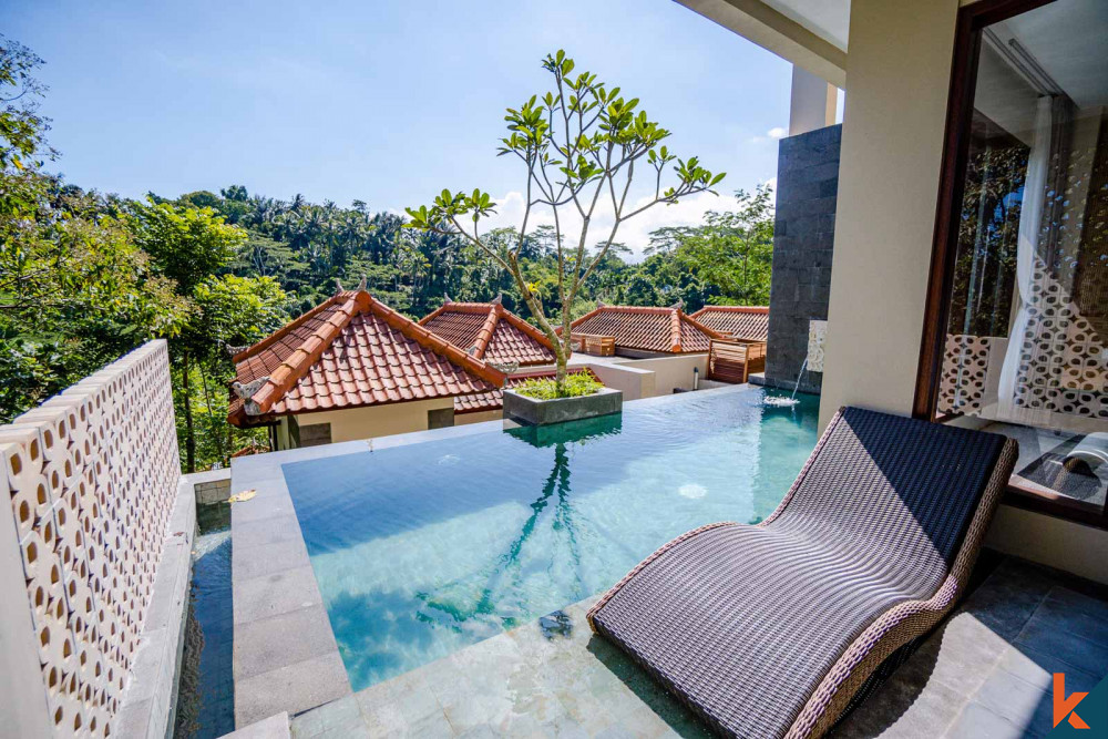 Guarantee investment two bedroom leasehold villa in Ubud