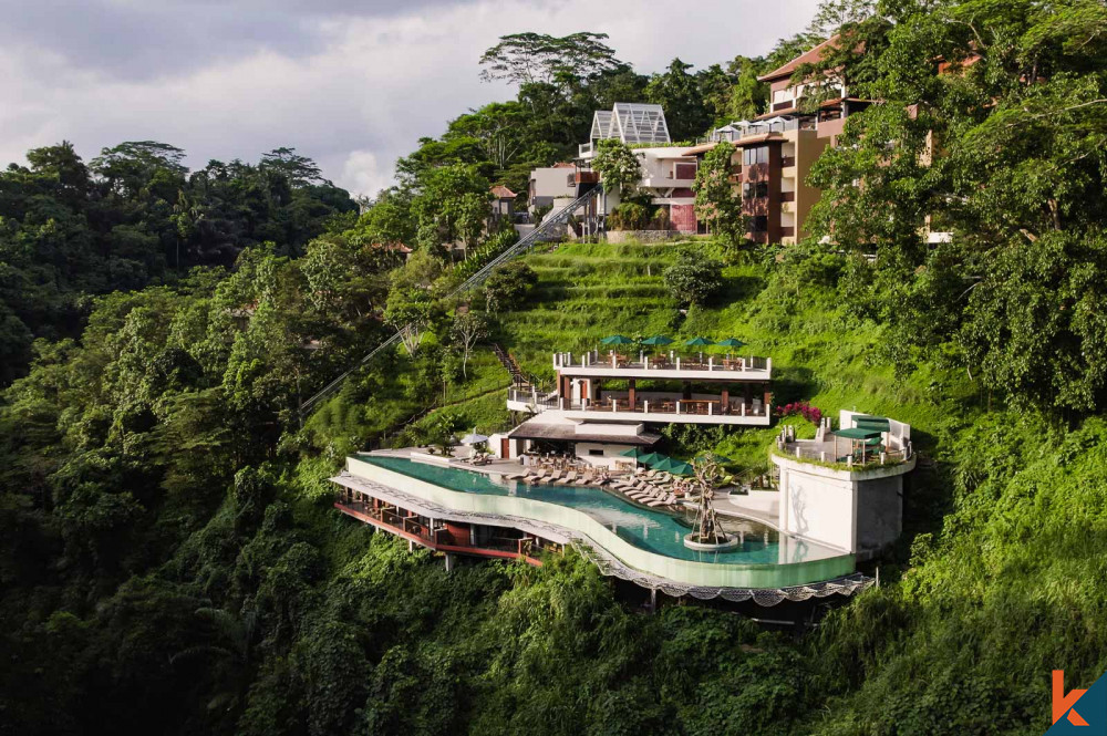 Villa d'investissement d'une chambre à louer avec retour garanti à Ubud