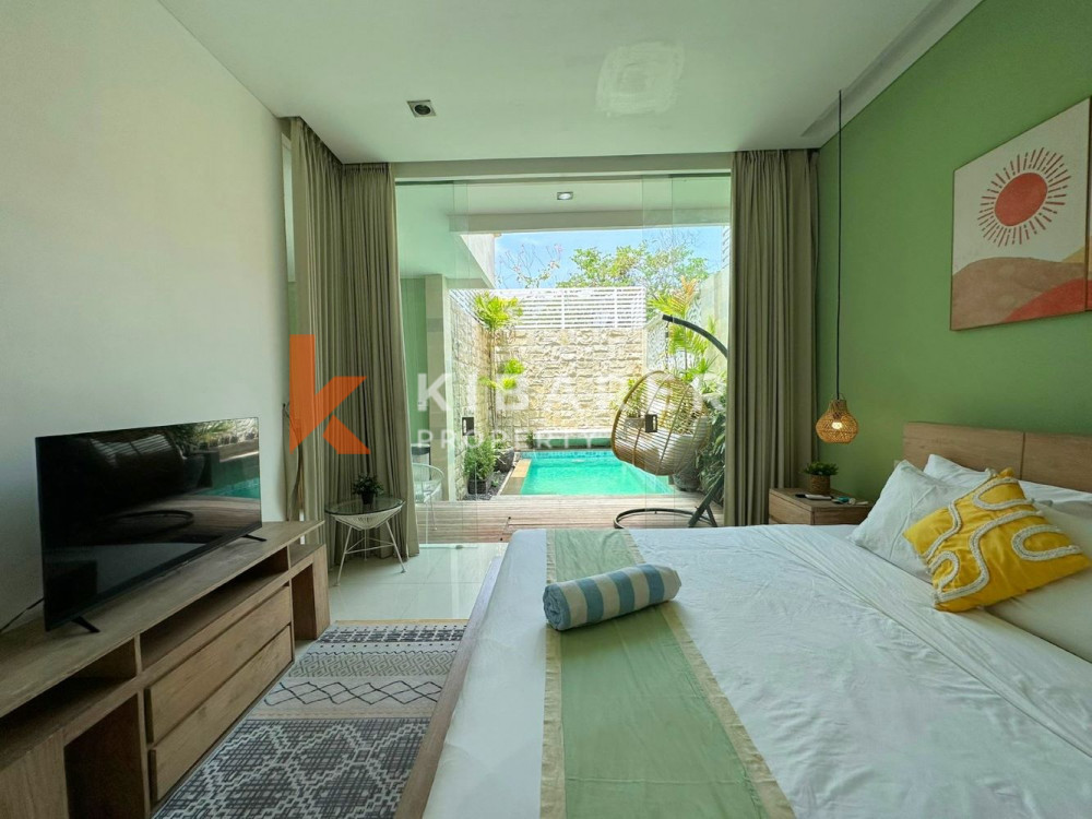 Vila Eksklusif Satu Kamar Tidur dengan Kolam Renang & Ruang Tamu Terbuka, Dekat dari Tempat Terbaik di Seminyak