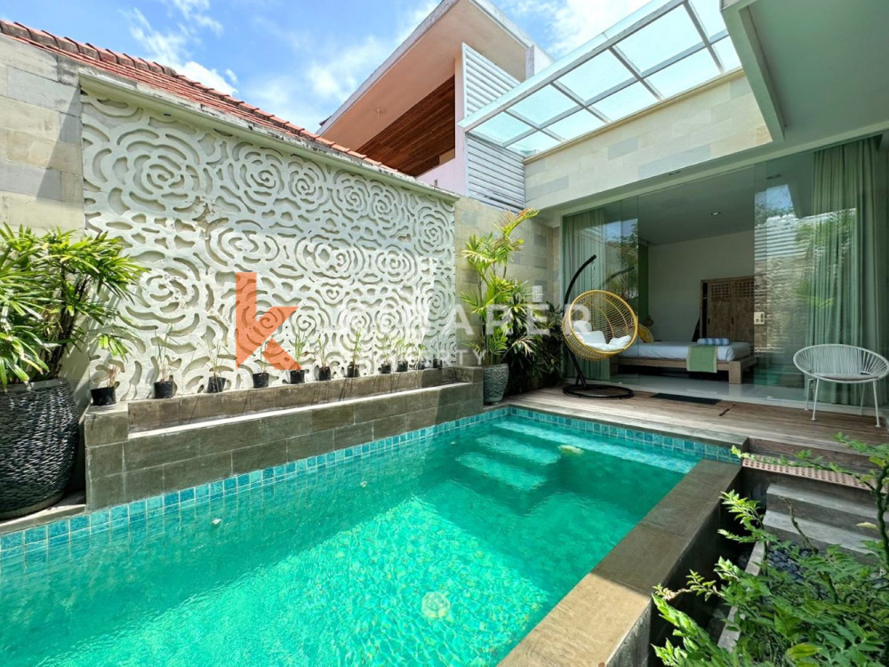 Vila Eksklusif Satu Kamar Tidur dengan Kolam Renang & Ruang Tamu Terbuka, Dekat dari Tempat Terbaik di Seminyak