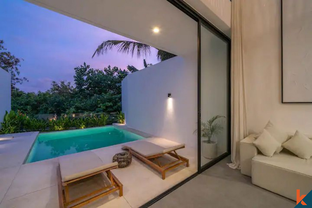 Superbe villa d'une chambre avec un excellent emplacement à Canggu