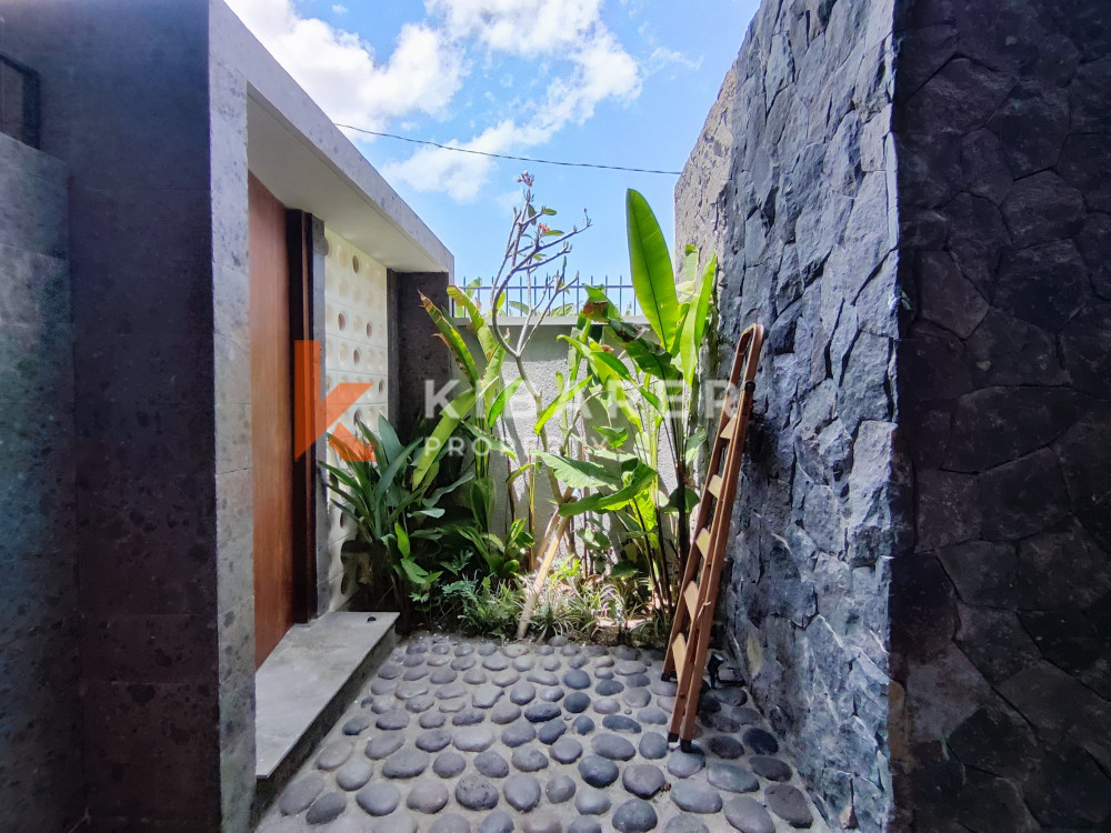 Charmante Villa de Trois Chambres avec Vue sur les Rizières dans le Quartier de Berawa