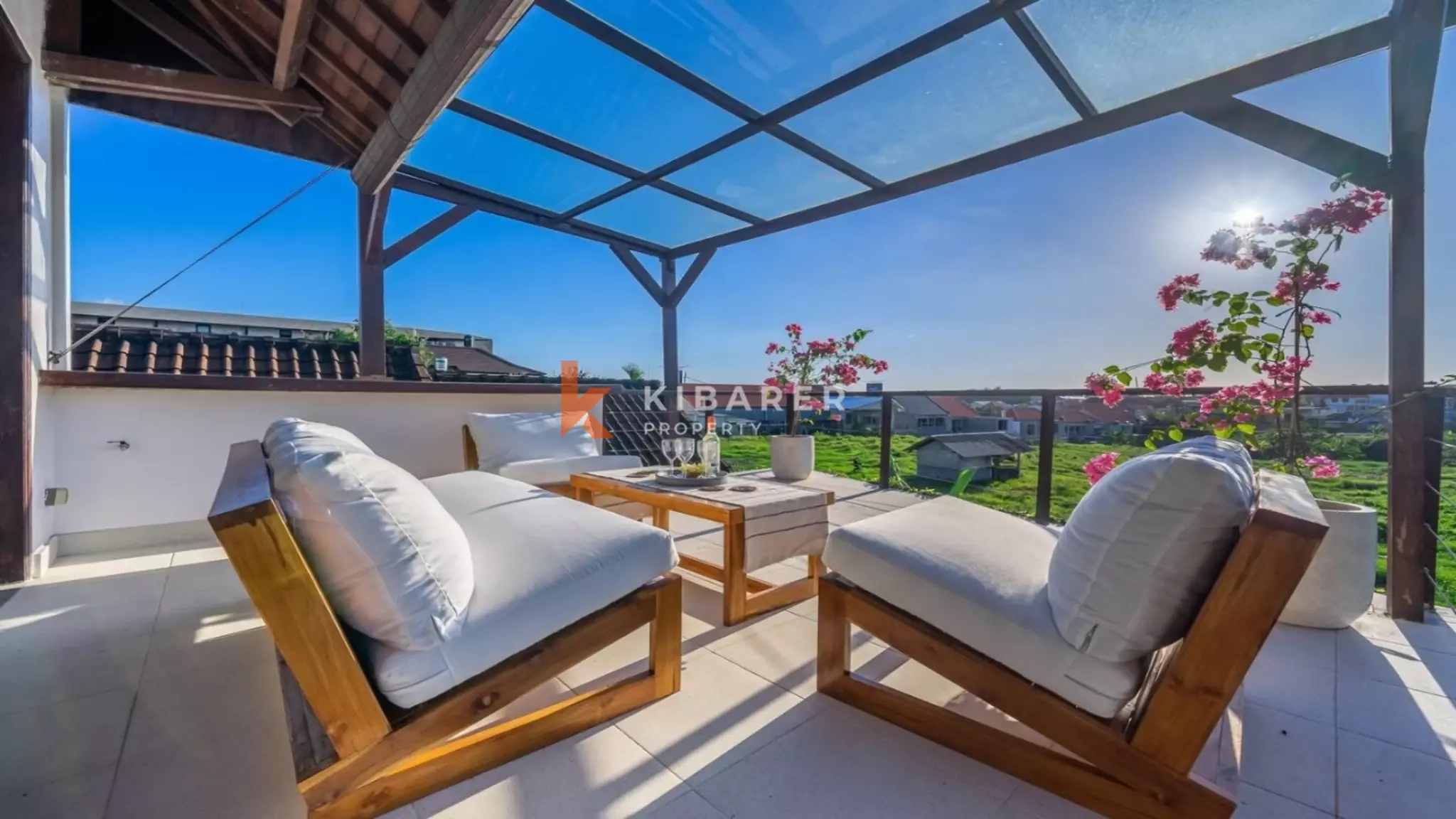 Gorgeous Two Storey Four-Bedroom Enclosed Living Villa Nestled in Canggu