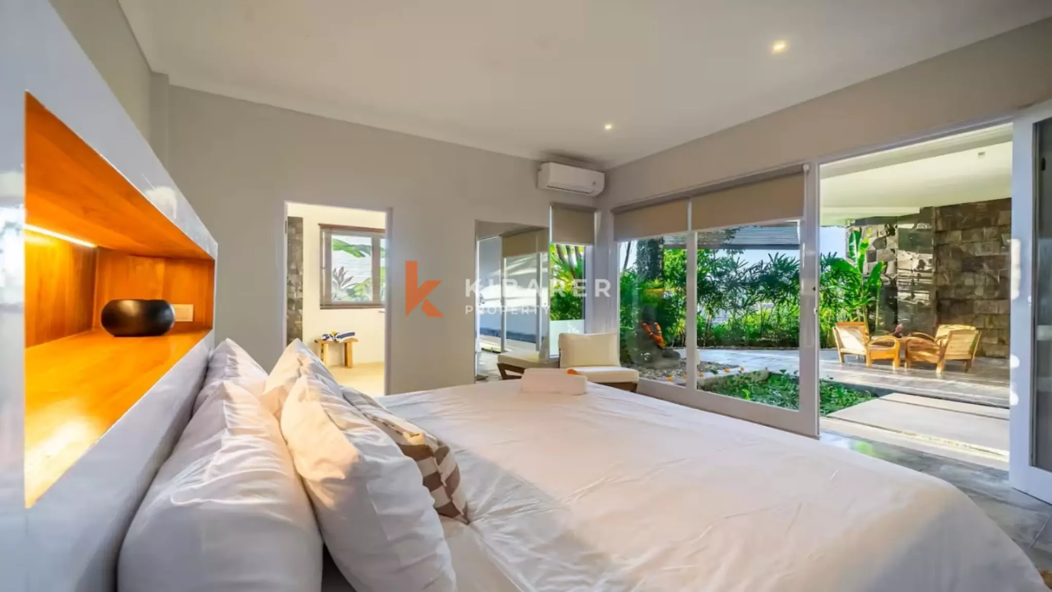 Gorgeous Two Storey Four-Bedroom Enclosed Living Villa Nestled in Canggu