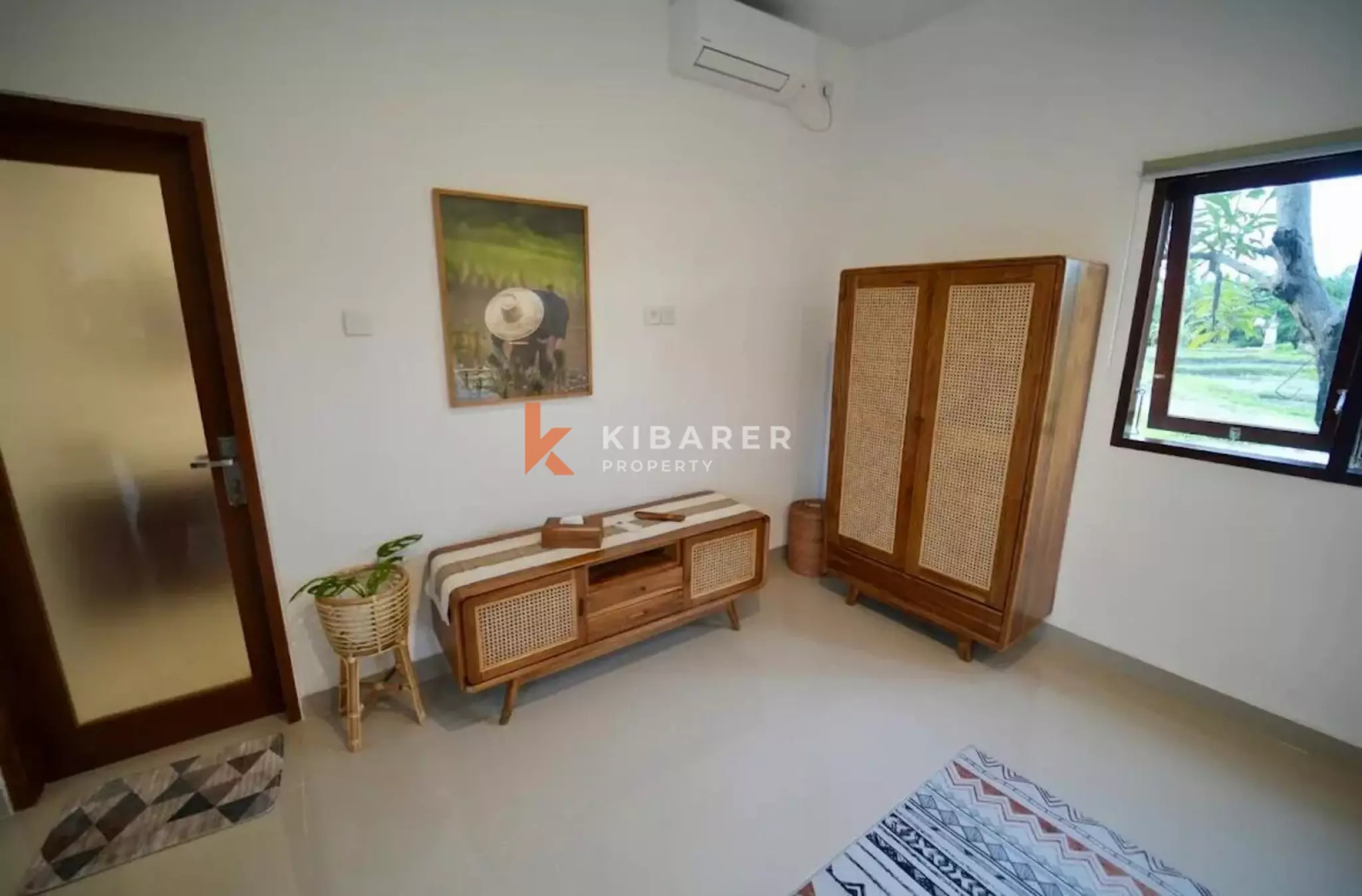 Kerobokan Gem A Cozy Two Bedroom Villa with Enclosed Living Area and Open Kitchen