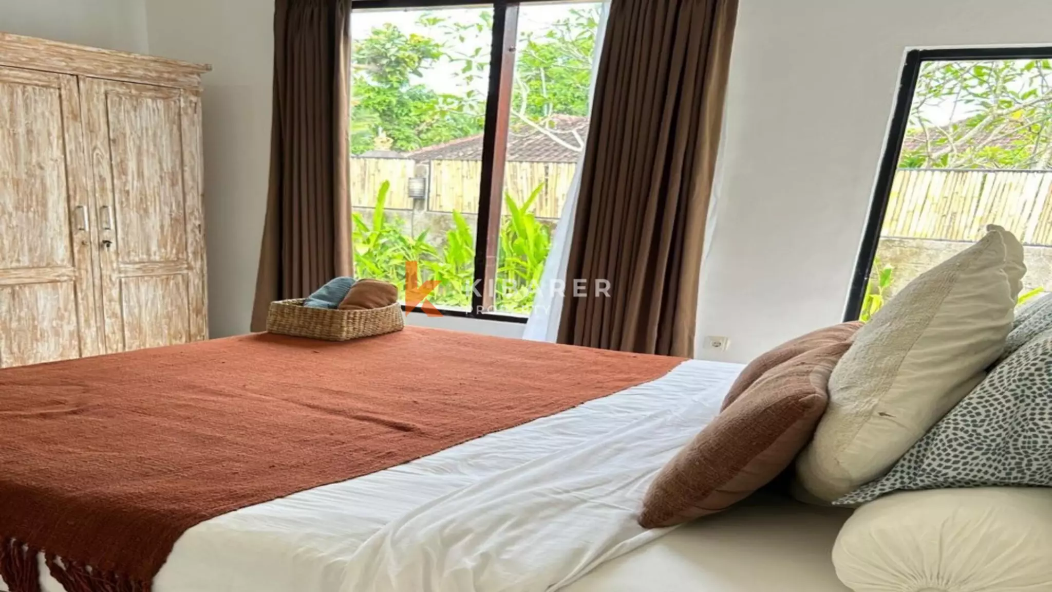 Wonderful Two-Bedroom Open Living Room Villa in Pererenan