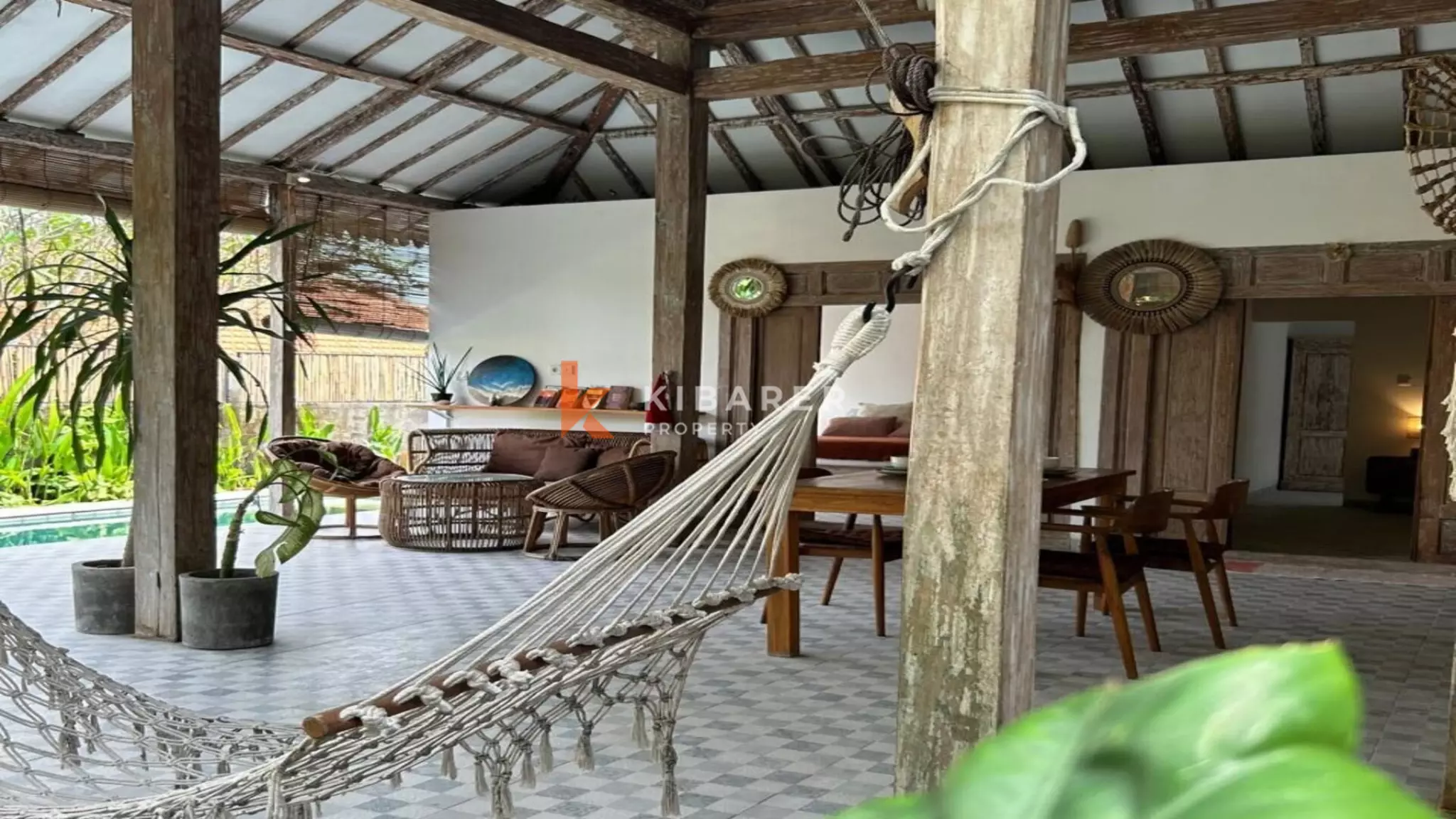 Wonderful Two-Bedroom Open Living Room Villa in Pererenan