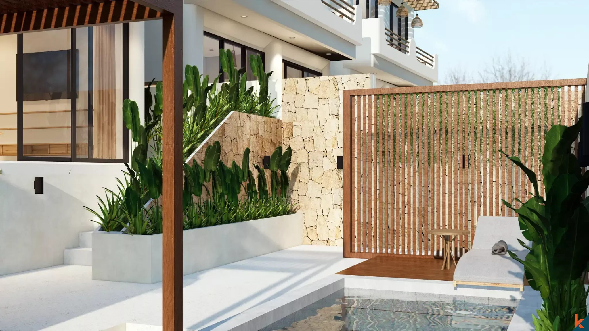 Upcoming modern three bedroom leasehold villa in Ungasan area (delivered in July 2025)