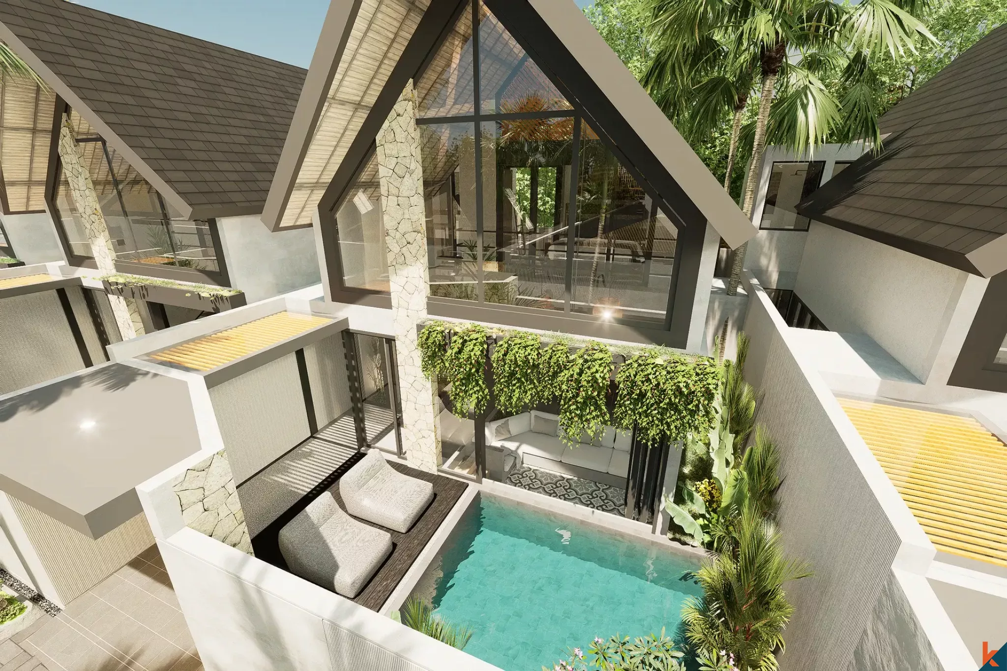 Upcoming stylish 2 bedroom leasehold villa in Ungasan (delivered in October 2025)