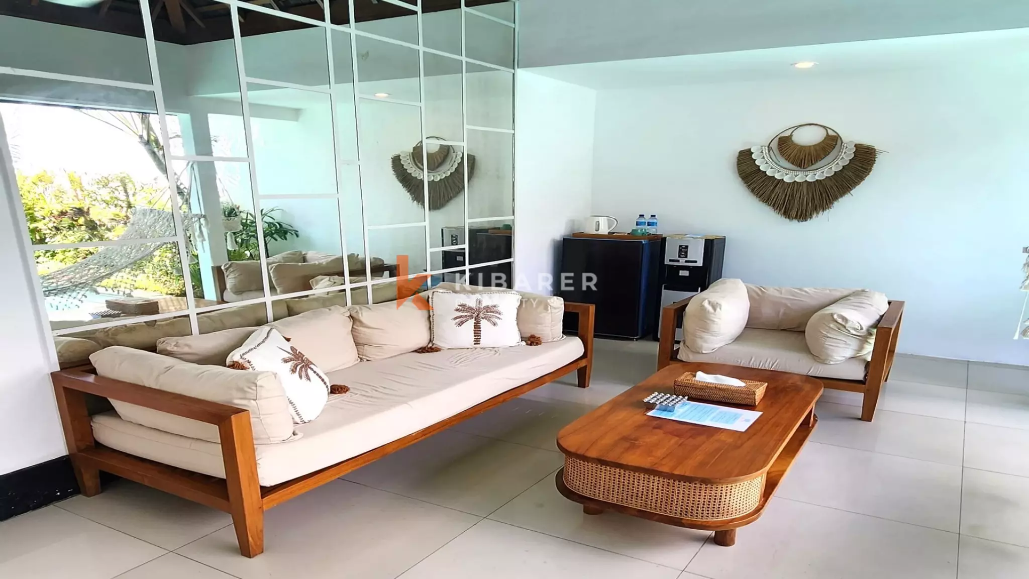 Charmante villa d'une chambre avec salon ouvert à Seminyak