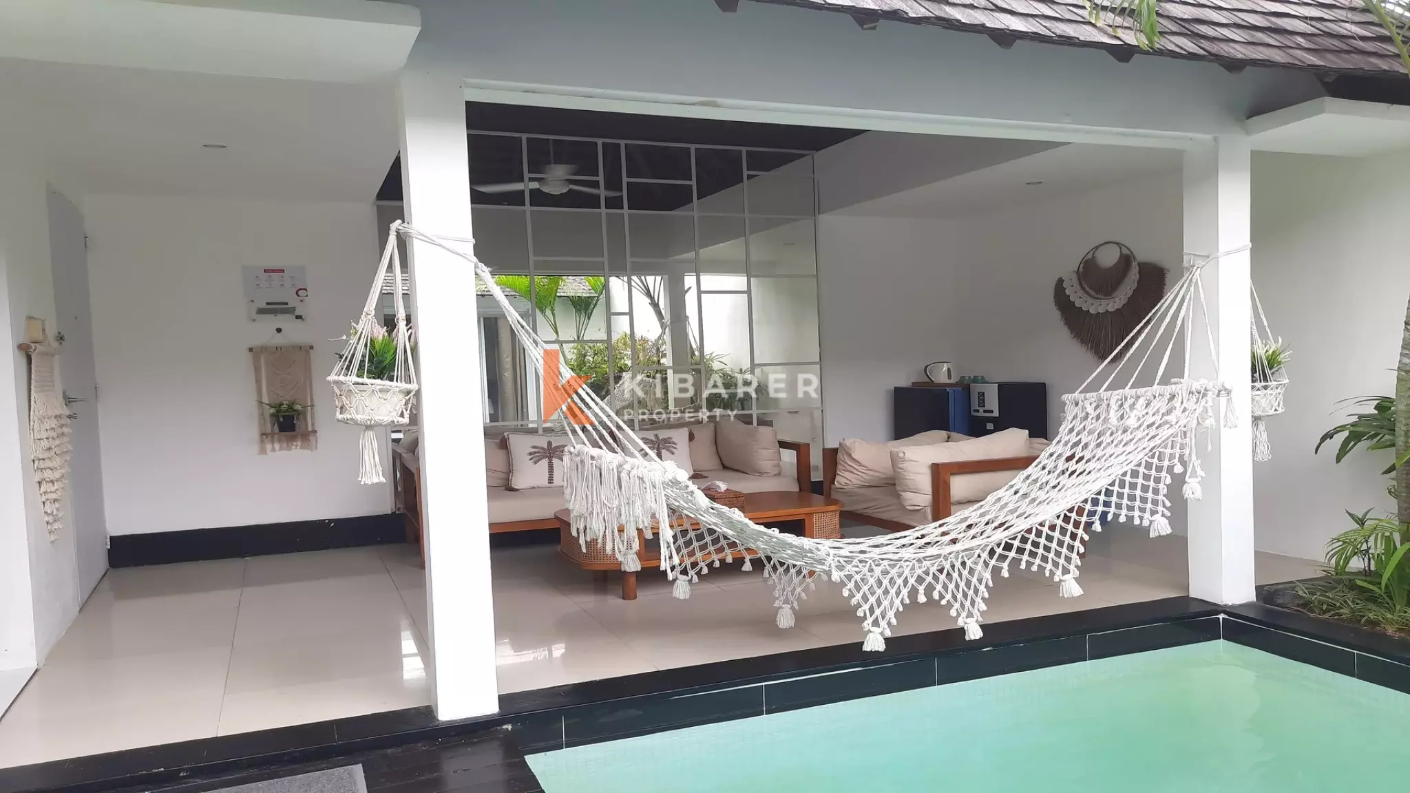 Charmante villa d'une chambre avec salon ouvert à Seminyak