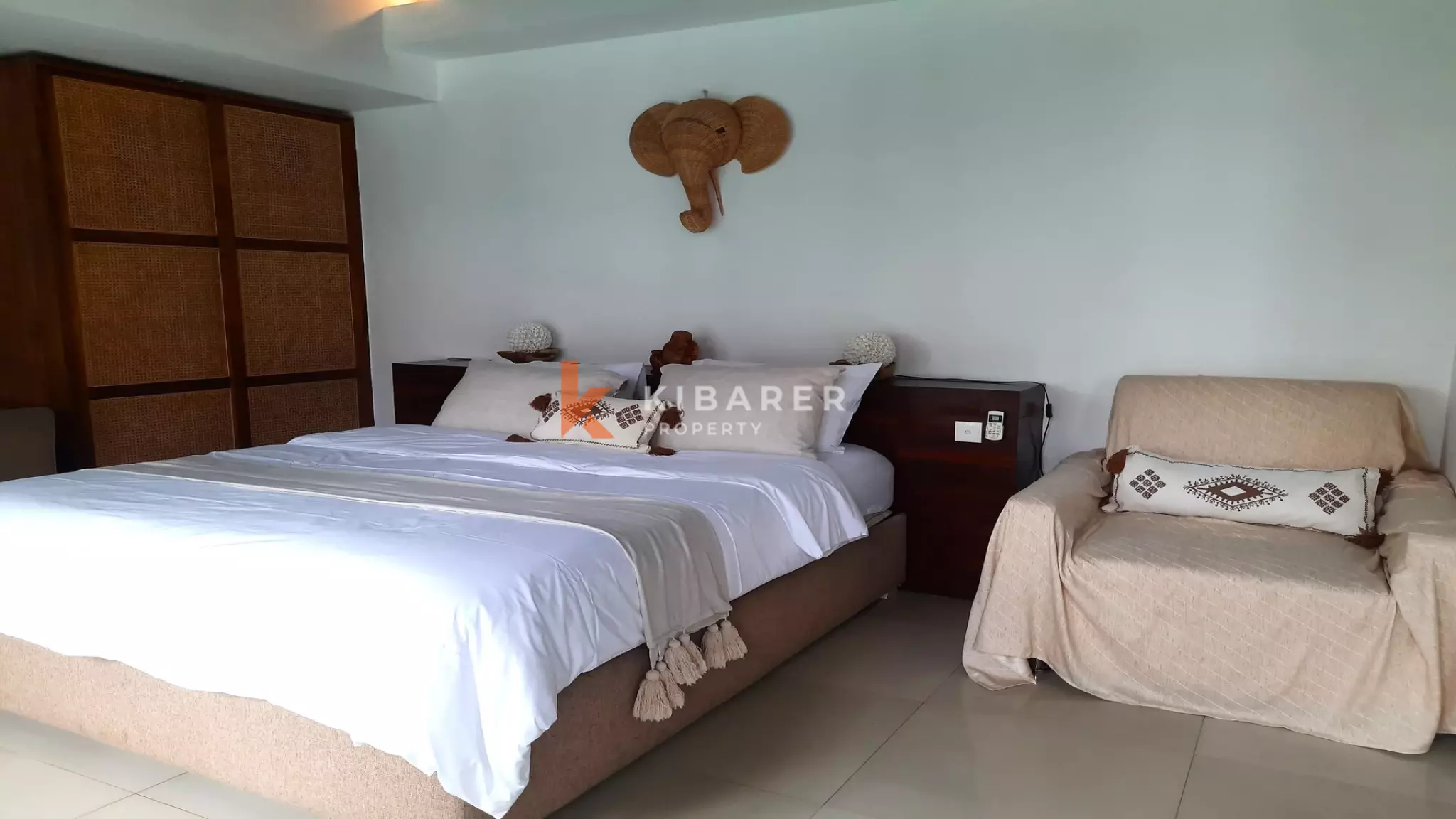 Charmante villa d'une chambre avec salon ouvert à Seminyak