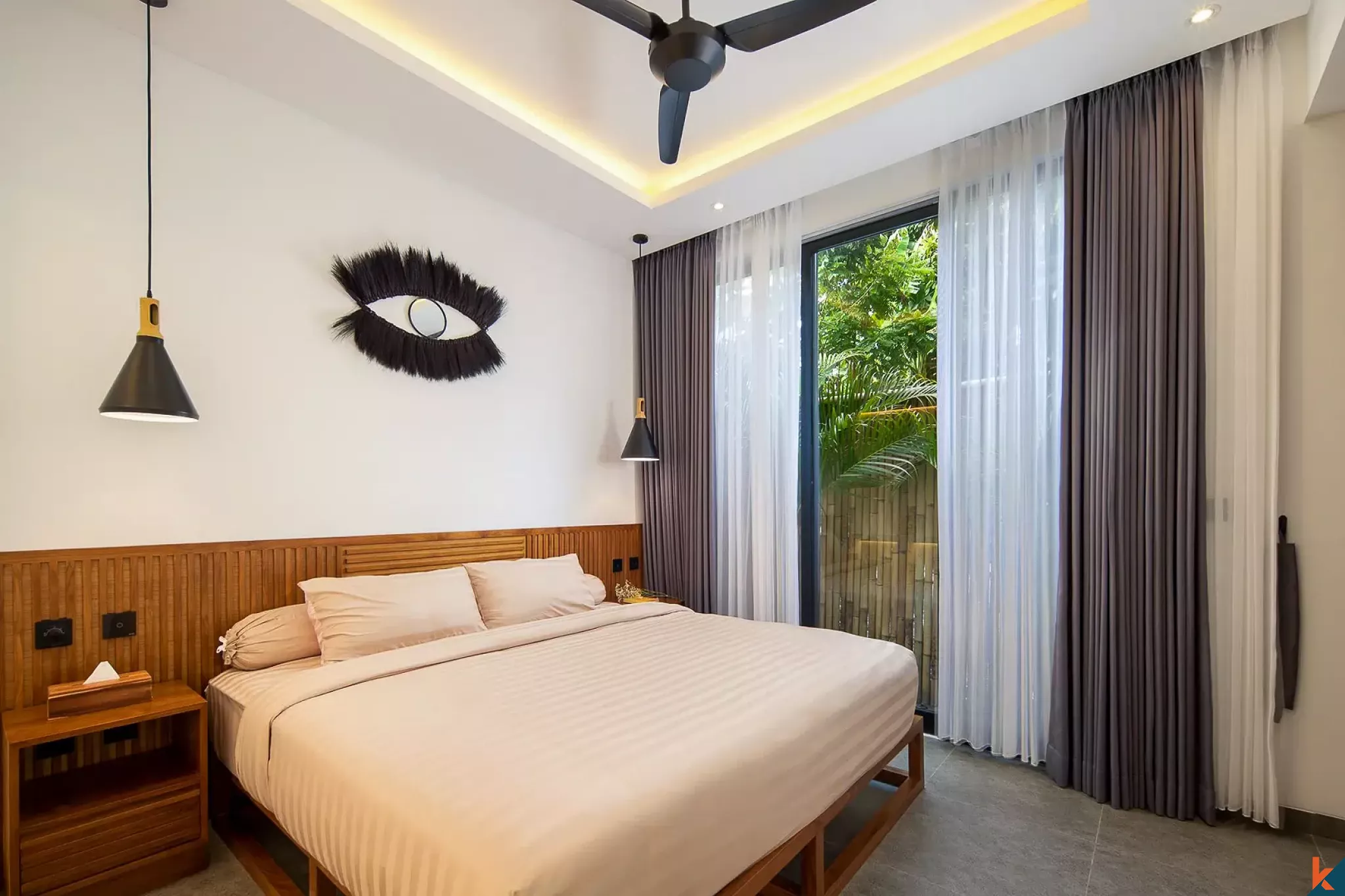 Brand new tranquil two bedroom villa for lease in Tumbak Bayuh