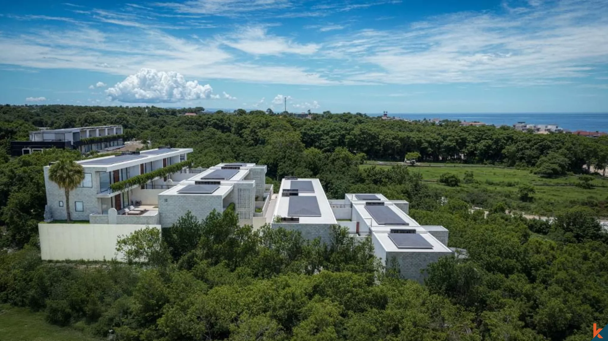 Villa de deux chambres à venir à distance de marche de la plage